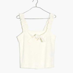 Madewell Tie Front Tank Top
